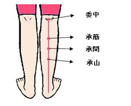 条口透承山进针方向图图片