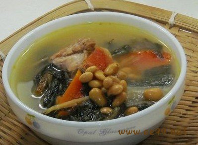 菜干鸭肉蜜枣汤