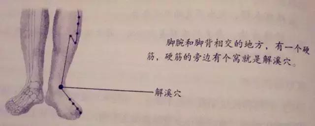 解溪穴