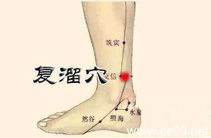 复溜穴