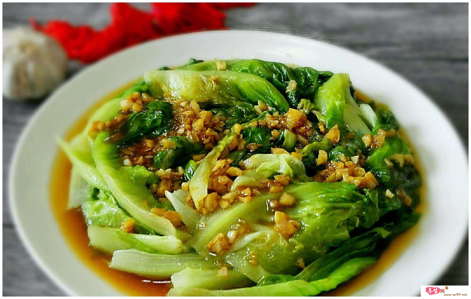 生菜大蒜