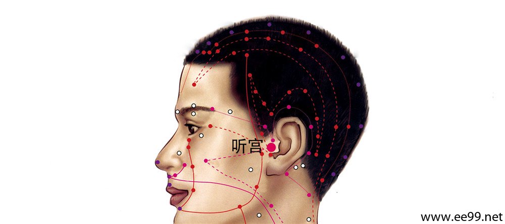 听宫穴位置图