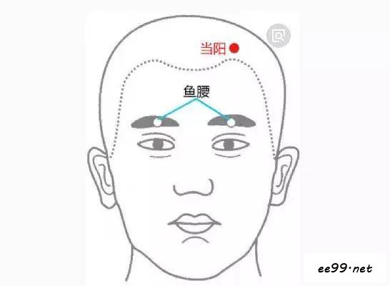 当阳穴,经外奇穴