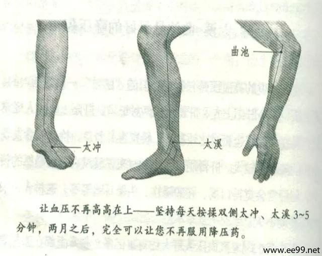 十种常见病和慢性病的穴位按摩法