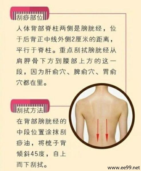 一把梳子“梳走”十种疾病