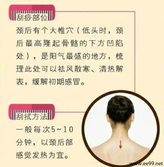 一把梳子“梳走”十种疾病