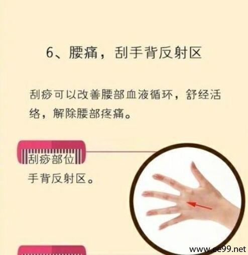 一把梳子“梳走”十种疾病