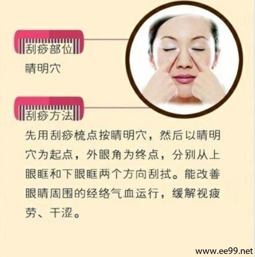 一把梳子“梳走”十种疾病